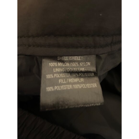 Mens Black Cargo Snow Pants W/ Elastic Waistband Size L - Picture 8 of 8